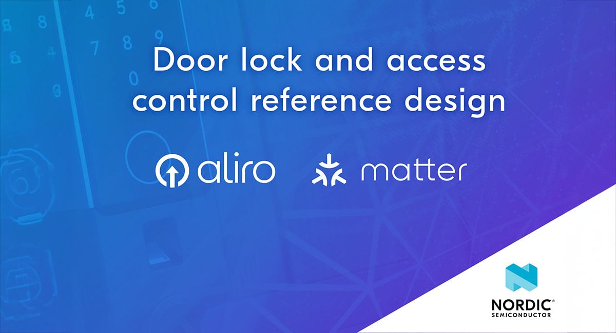 Reference design for Aliro and Matter-based access control systems