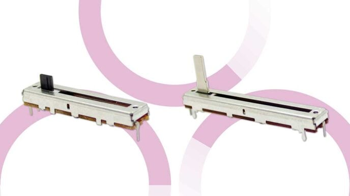 Same Sky adds slide potentiometers to potentiometers product line