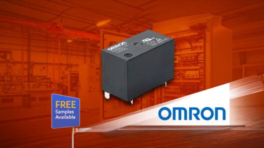 Compact power relay handles AC loads to 480V and 55A