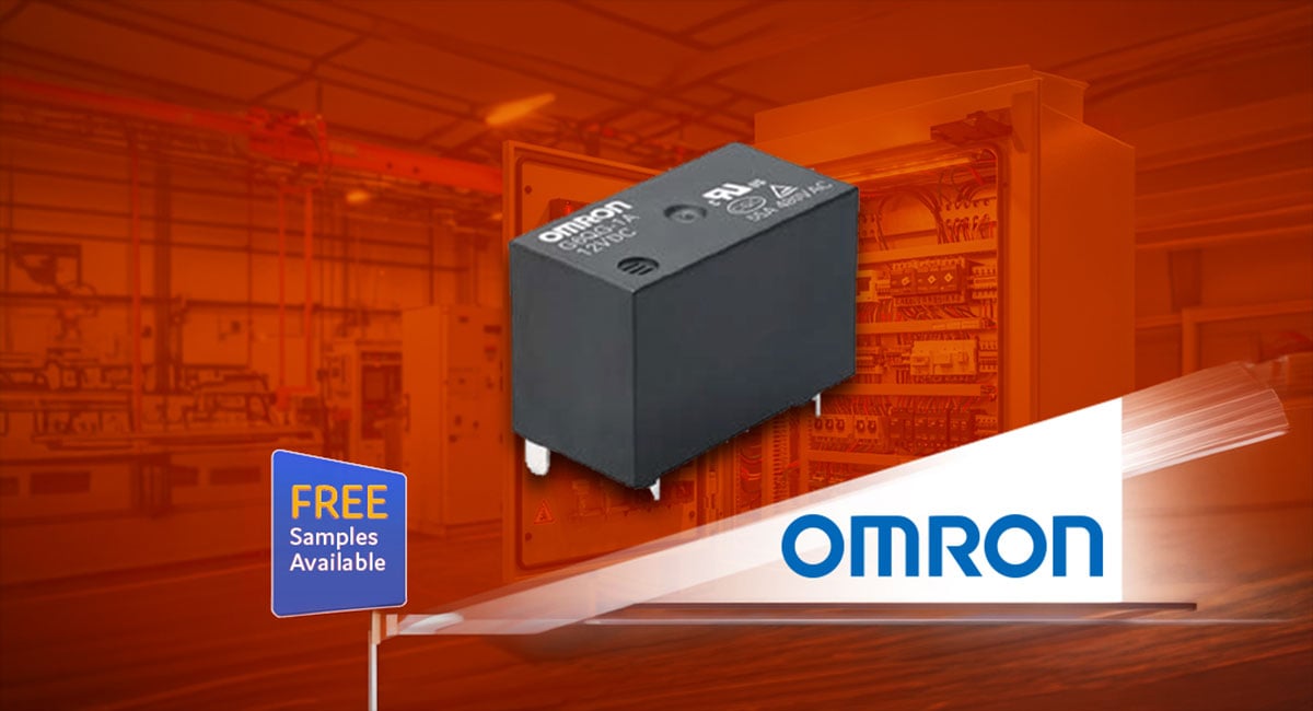 Compact power relay handles AC loads to 480V and 55A