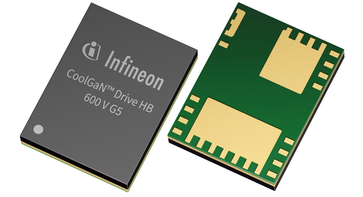 Highly integrated GaN half-bridge solution for efficient and compact power designs