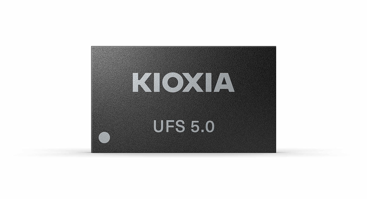 KIOXIA sampling UFS 5.0 embedded flash memory devices for mobile applications