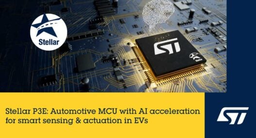 STMicroelectronics introduces the first automotive microcontroller with AI acceleration