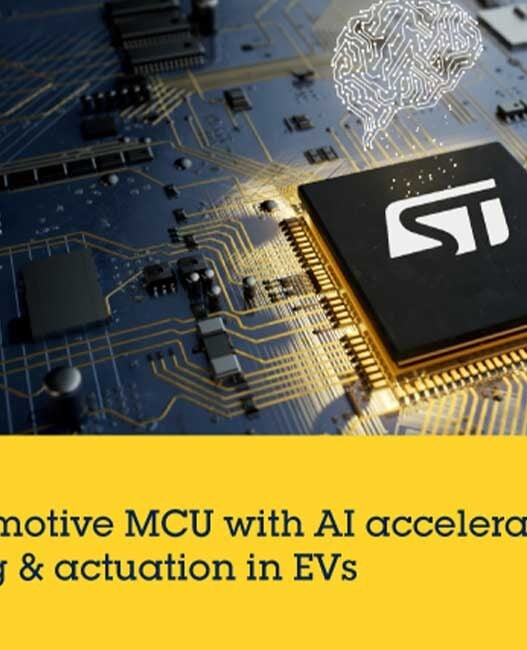 STMicroelectronics introduces the first automotive microcontroller with AI acceleration