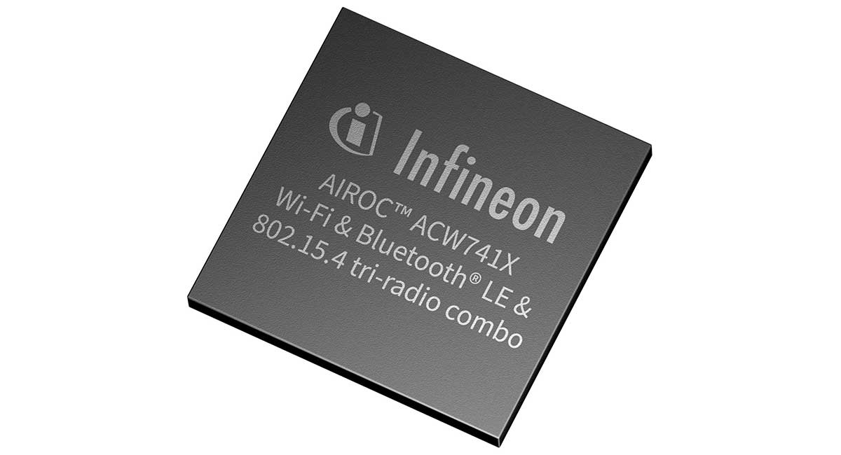 Infineon introduces the industry’s first Wi-Fi 7 IoT 20MHz tri-radio