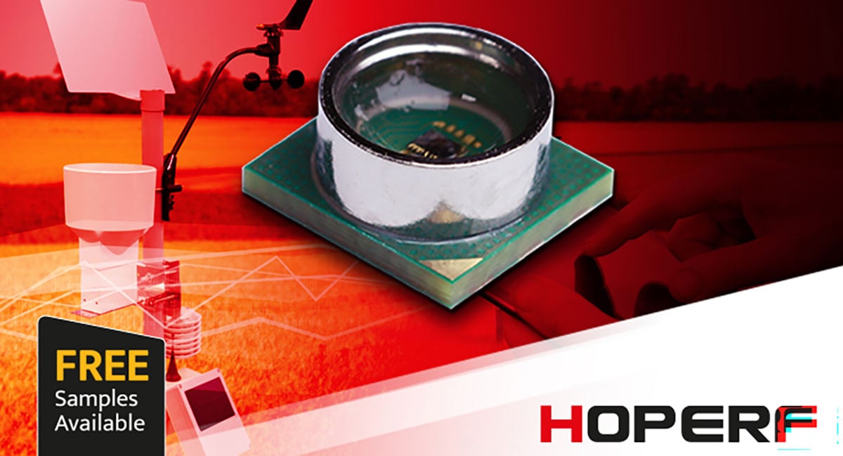 Barometric pressure and temperature sensor in stock at Anglia