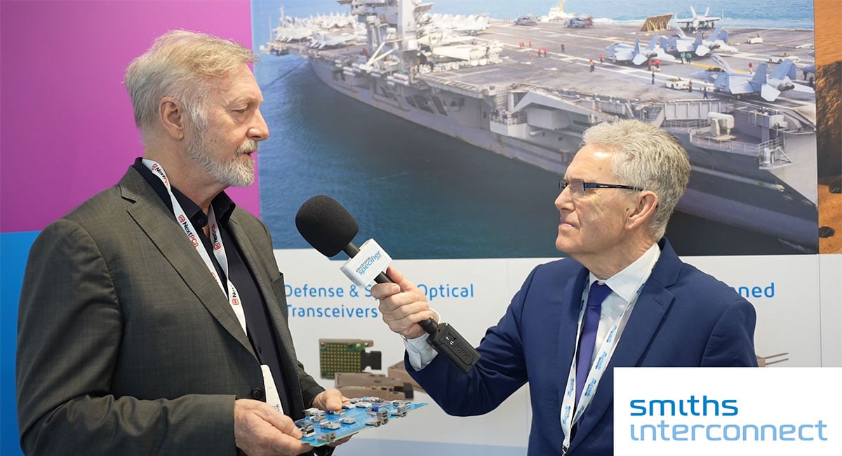 Electronic Specifier at embedded world 2026 with Smiths Interconnect