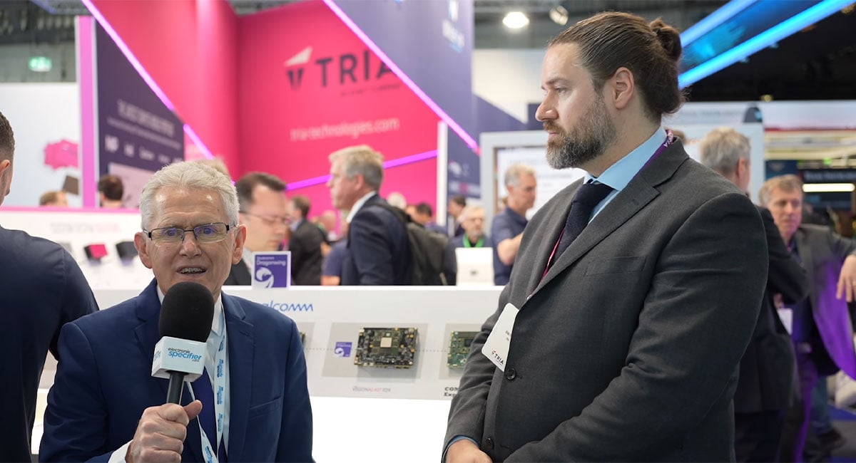Electronic Specifier at embedded world 2026 with Tria Technologies