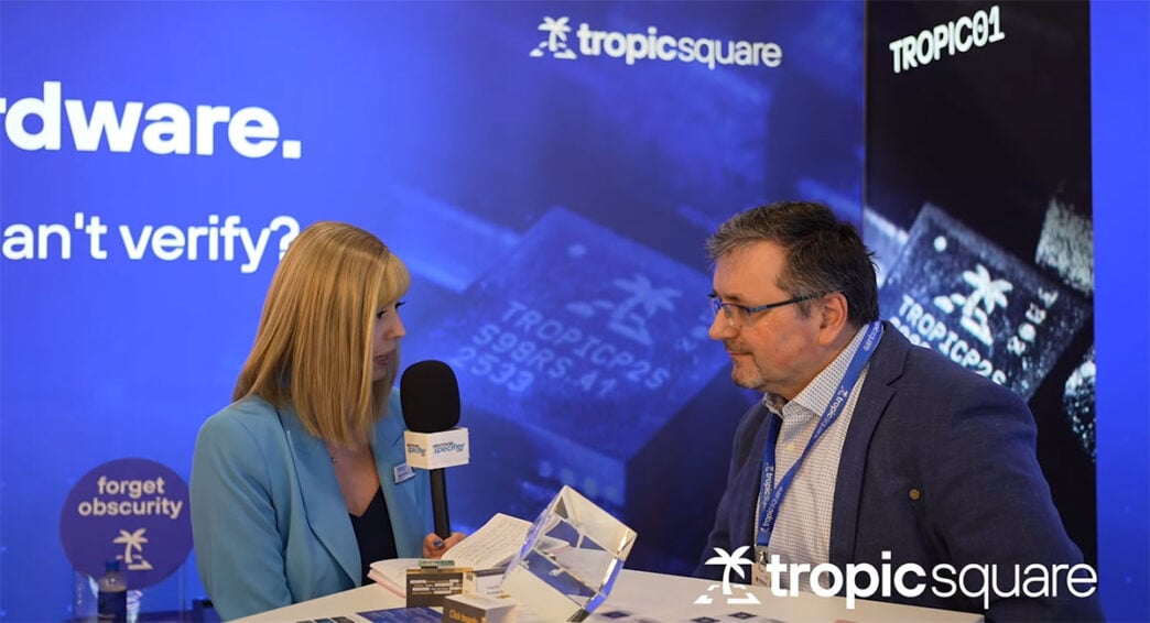 Electronic Specifier at embedded world 2026 with Tropic Square