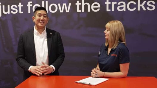 At embedded world 2026, on the DigiKey booth, Paige Hookway speaks with Raemin Wang, Vice President, Segment Marketing at Lattice Semiconductor about small, low power FPGA enabling physical AI.