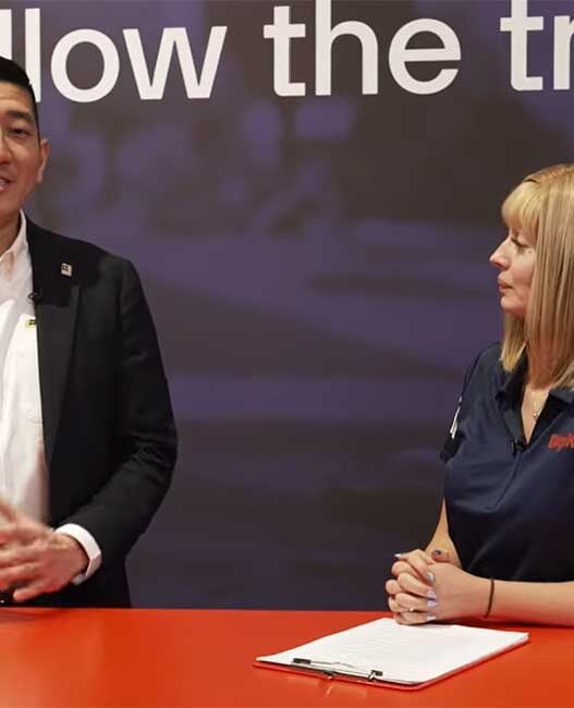 At embedded world 2026, on the DigiKey booth, Paige Hookway speaks with Raemin Wang, Vice President, Segment Marketing at Lattice Semiconductor about small, low power FPGA enabling physical AI.