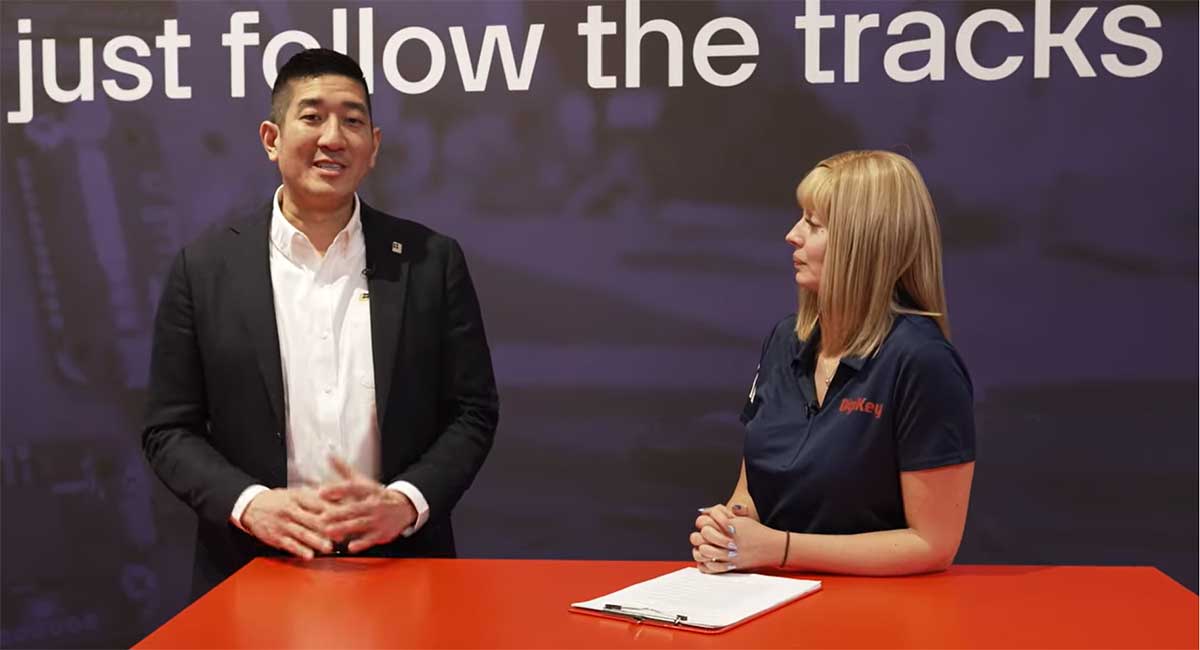 At embedded world 2026, on the DigiKey booth, Paige Hookway speaks with Raemin Wang, Vice President, Segment Marketing at Lattice Semiconductor about small, low power FPGA enabling physical AI.