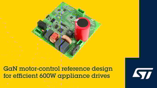 GaN reference design targets motor-control applications