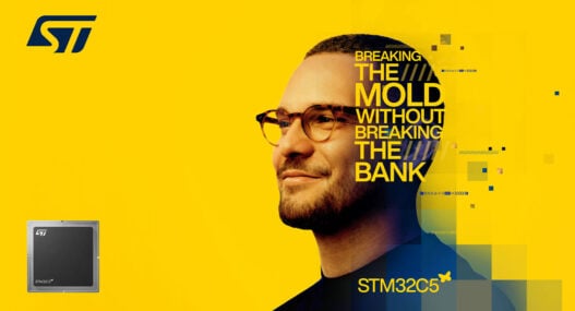 STMicroelectronics’ STM32 series redefines microcontroller