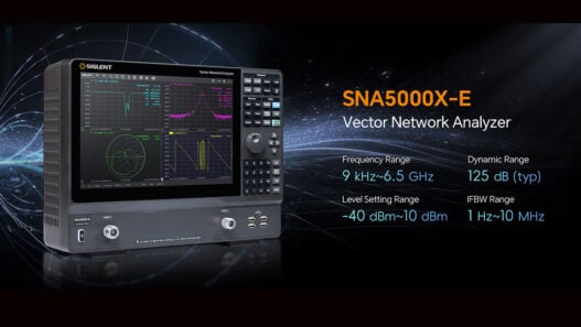 Siglent VNAs cover 9kHz to 6.5GHz