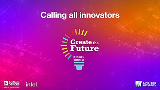 Mouser Electronics sponsors Create the Future Design Contest