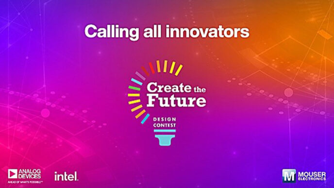 Mouser Electronics sponsors Create the Future Design Contest