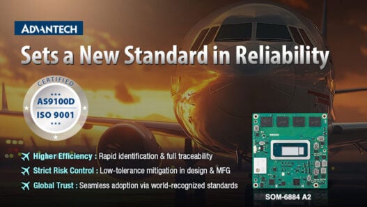 Advantech achieves AS9100 certification, bolstering trust in high-stakes applications