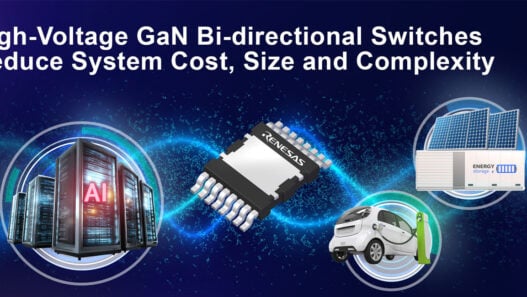 Renesas unveils first bidirectional 650V-class GaN switch