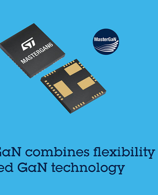 STMicroelectronics’ new MasterGaN ICs combine flexibility with GaN technology
