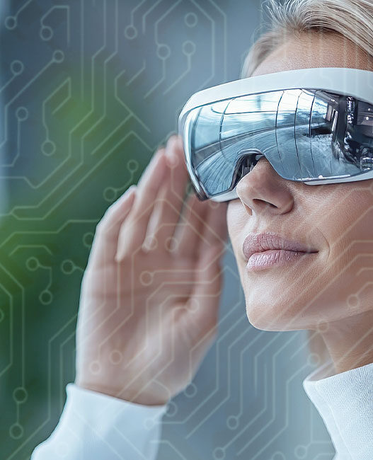 GreenPAK applications in VR and AR headsets