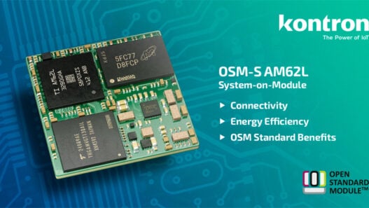 Kontron Electronics presents the compact OSM-S AM62L with Texas Instruments processor