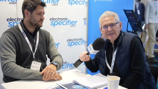 Electronic Specifier at embedded world 2026 with Breadboard