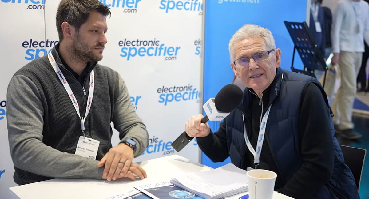 Electronic Specifier at embedded world 2026 with Breadboard