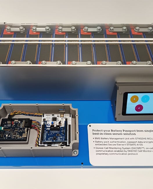 Dukosi demonstrates turnkey Battery Passport at Embedded World