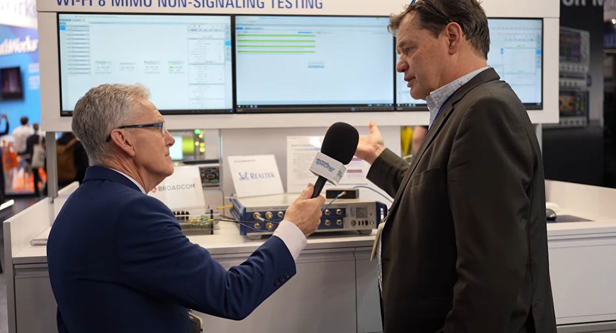 Electronic Specifier at embedded world 2026 with Rohde & Schwarz