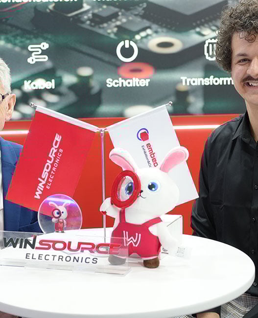 Electronic Specifier at embedded world 2026 with Win Source
