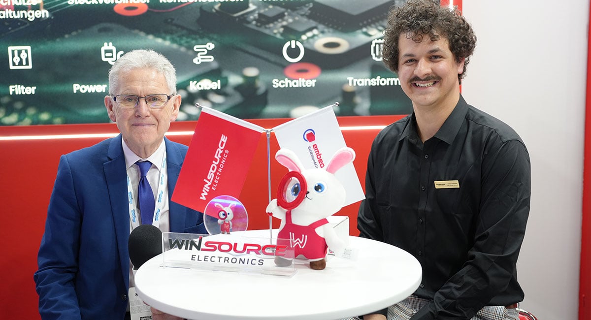 Electronic Specifier at embedded world 2026 with Win Source