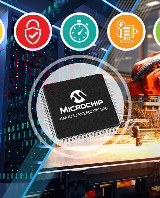 Microchip expands dsPIC33A DSC family for AI data centre power