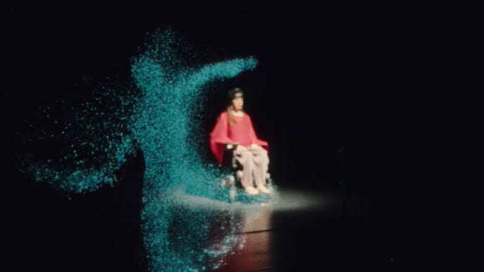 How a dancer with ALS used brainwaves to perform live