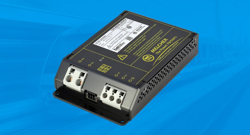 Compact, efficient, cost-effective railway power supply