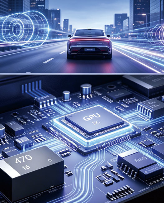 YMIN’s polymer tantalum capacitors empower ADAS domain controllers