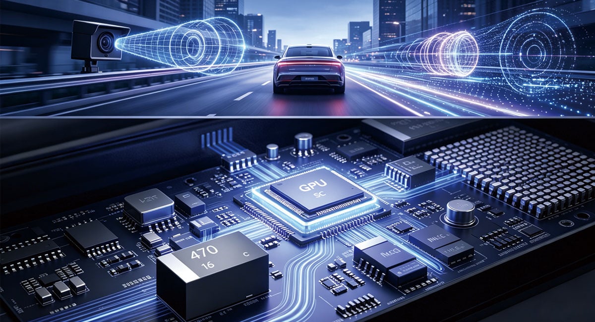 YMIN’s polymer tantalum capacitors empower ADAS domain controllers