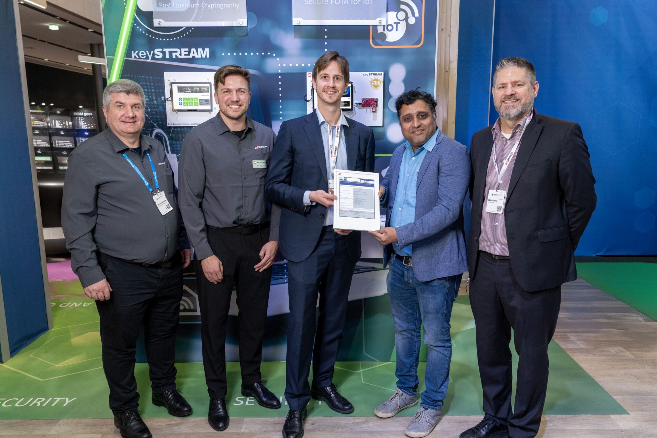 Microchip Technology earns automation & control certification 