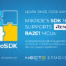 MIKROE’s SDK supports Renesas RA2E1 MCUs