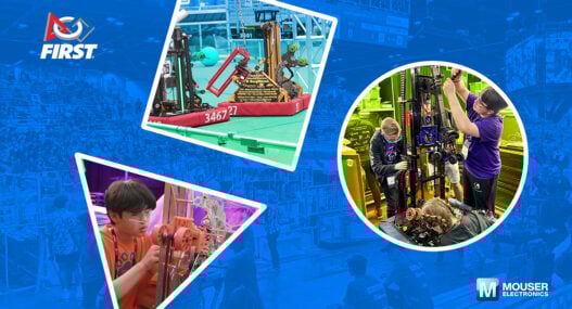 Mouser is the registration sponsor of FIRST Robotics Championship
