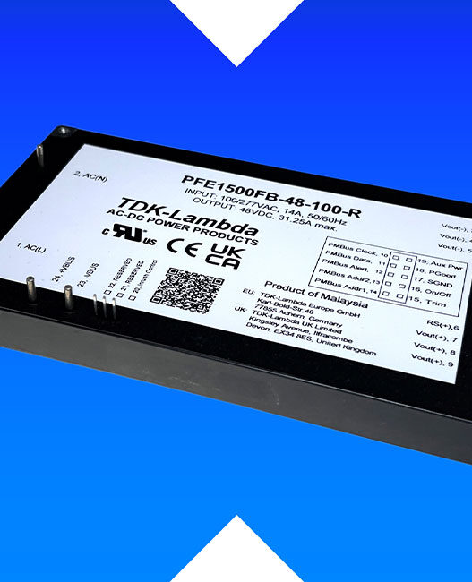 TDK announces third-generation 1500W AC-DC power modules
