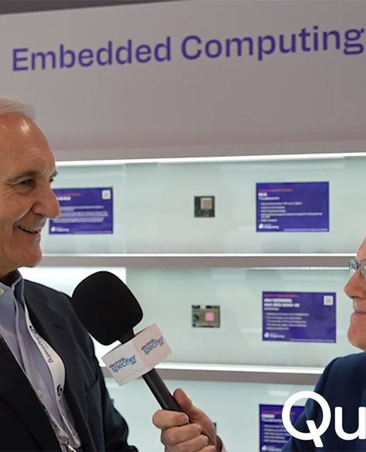 Electronic Specifier at embedded world 2026 with Qualcomm Europe Inc.