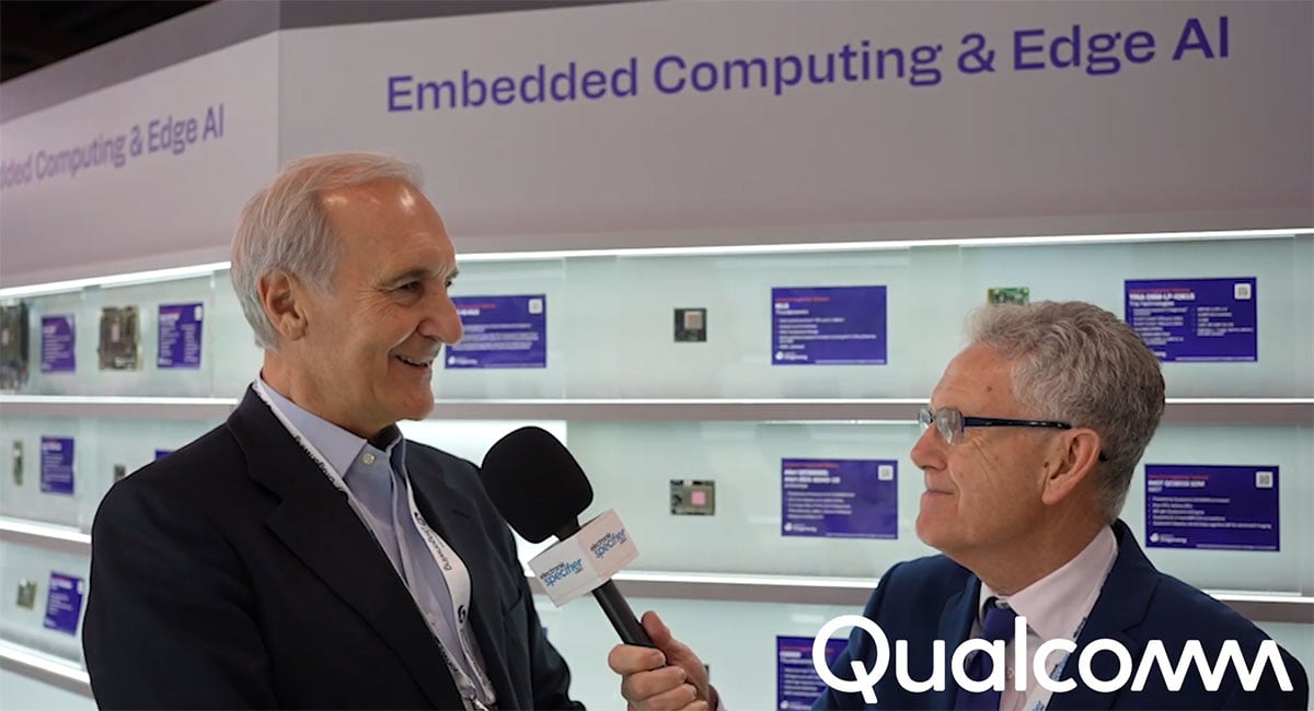 Electronic Specifier at embedded world 2026 with Qualcomm Europe Inc.