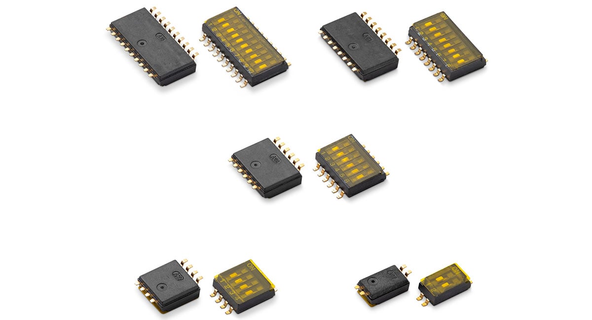 Littelfuse/C&K introduces TDB series miniature mount DIP switches