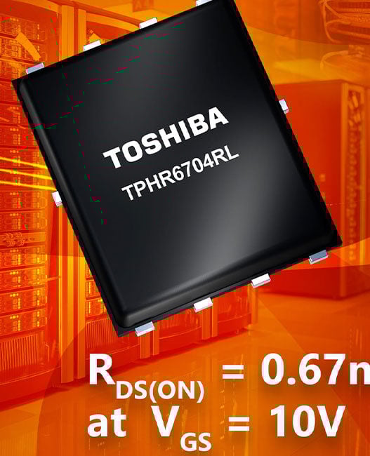 Toshiba launches 40V, 0.67mΩ N-channel MOSFET
