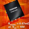 Toshiba launches 40V, 0.67mΩ N-channel MOSFET