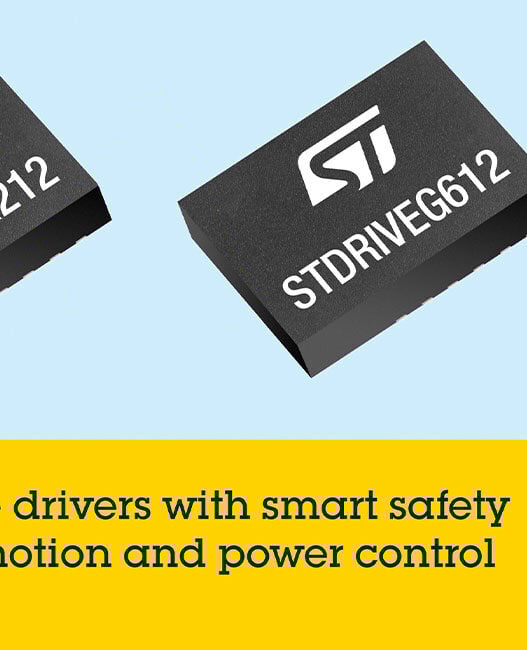 STMicroelectronics’ GaN drivers add smart protection