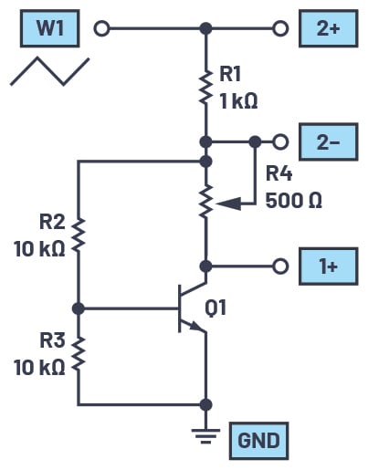 Figure 9. Version 2 of VBE multiplier circuit