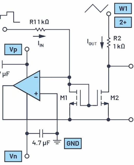 ADI-student-zone-NMOS-transistor-as-current-mirror