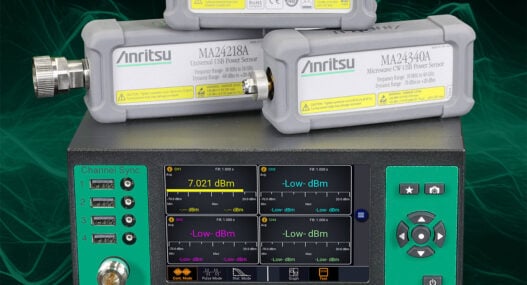 Anritsu introduces ML2439A power meter with up to 4 channels